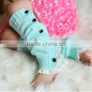 High Quality Kids Acrylic Leg Warmer, Kids Knitted Boot Socks thumbnail-2