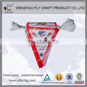 China Supplier Factory Price Birthday Party Decoration Triangle String Flags thumbnail-1