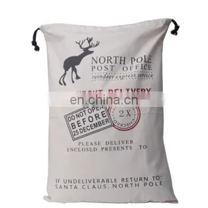 Wholesale Canvas Gift Bag Santa Sacks thumbnail-1