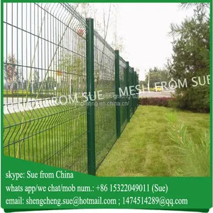 2.0m High 2.5m Width Wire Mesh Metal Fence thumbnail-1