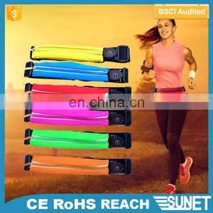 Factory Custom Hot Selling Cheap Led Running Belt Waist Bag thumbnail-1