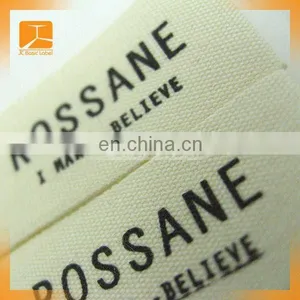 Environmental Brand Woven Label Tag for Foreign Trading Garments Cotton Clothes Neck Label thumbnail-5
