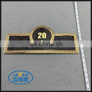 Customized Private 3d Engraved Metal Luxury Wine Label thumbnail-6