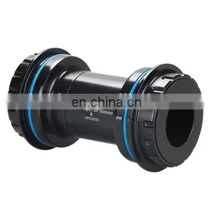 GUB PF30 MTB Bike Bicycle Parts Bottom Brackets Press Fit PF30 46mm Through Axle Transfer to 22 24mm Adapter for Shima-no Sr-am thumbnail-2