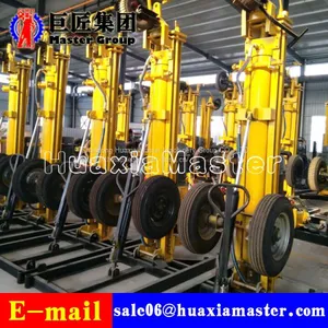 KQZ-180D Wheel Gas-electric Linkage Drill Jack Hammer Dth Drilling Rig for Water Well for Sale thumbnail-5