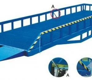 Portable Dock Leveler Manual Power Dock High Loading Ramps thumbnail-1