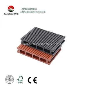 WPC Composite Decking Flooring From Sunshien China With Different Colors thumbnail-1