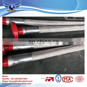 High Pressure Wire Spiral Oil Resistance Flexible API Choke Kill Hose thumbnail-2