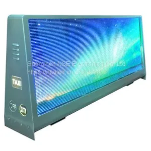 TS 2.5/3/3.33/5 Taxi Top Display Taxi Topper LED Display Taxi LED Display Powered Taxi Roof LED Display Exporter thumbnail-4