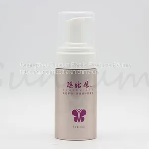 100ml Cosmetic PET Plastic Lotion Foam Soap Bottle thumbnail-1