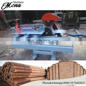 Double Blade Wood Log Table Saw thumbnail-4