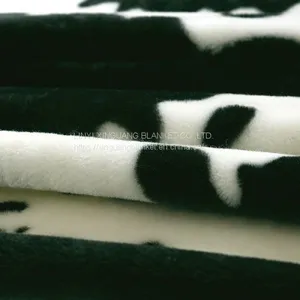 100%polyester Raschel Fur Plush Mink Blanket / Blanket /flannel Fleece Print Blanket With Sherpa/ Coral Fleece Blanket Throw thumbnail-3