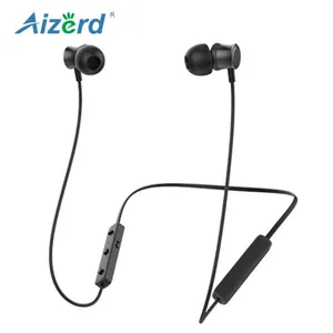 Manufacturer Waterproof Stereo Sport Bluetooth Original Neckband Metal Mini Wired Earphone thumbnail-1