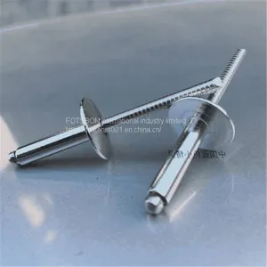 M4/M5 Aluminium Blind Rivets Nail Big Cap Pop Rivet Remachadora Remaches Nieten Rebite Rebites Furniture Car Aircraft DIN7337 thumbnail-3