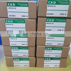 CKD Solenoid Valve 4F310-10 AC 220V thumbnail-1