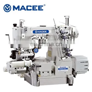 MC 600D-38/UT DIRECT DRIVE CRLINDER-BED INTERLOCK SEWING MACHINE WITH AUTO-THREAD WIPE(UP)(WITH REAR PULLER) thumbnail-1