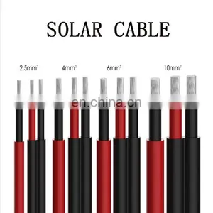 Flexible Flame Retardant Electric PV Wire 1.5MM 2.5MM Environmental Protection thumbnail-3
