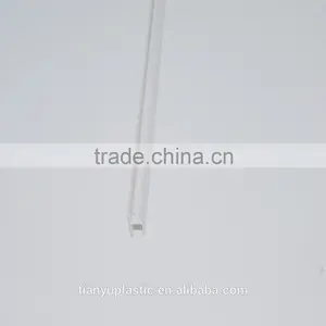 H Shape Plastic White Strip for Link Back Board h Extrusion Profile thumbnail-2