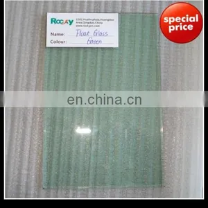 4MM-12MM Light Green Tinted Float Glass / F Green Tinted Float Glass / French Green Tinted Float Glass 4 5 6MM thumbnail-2