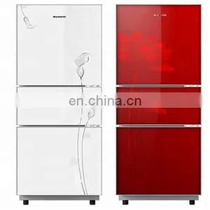Color Glittering Glass Refrigerator Door thumbnail-1