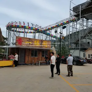 Kids Park Games Outdoor Playground Equipment Popular Small Mini Roller Coaster For Sale thumbnail-2