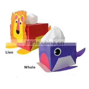 DIY Animal Paper Tissue Box 10 Pack thumbnail-1