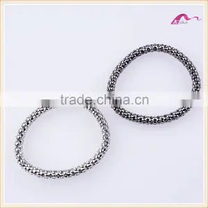 Fashion Custom Gold Bead Couple Bangles And Bracelets thumbnail-2