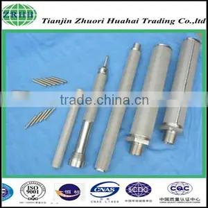 on Wholesale Basis Sale for Chemical Liquid Filtration Stainless Steel Melt Sintered Filter Tube Cartridge Type thumbnail-1