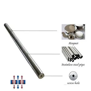 Sintered Neodymium Iron Boron Permanent Segment Magnet Rod/ Stick/ Magnetic Bar Price thumbnail-1