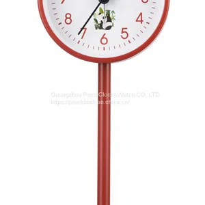 2021 New Design Quiet Sweep Bell Alarm Clock thumbnail-3