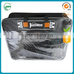 Promotional Transparent Plastic Pvc Zipper Bag for Quilt/Pvc Quilt Bag thumbnail-1