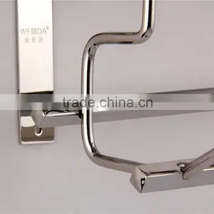 Wesda High Quality Stainless Steel Bathroom Bath Towel Shelf A093 thumbnail-5