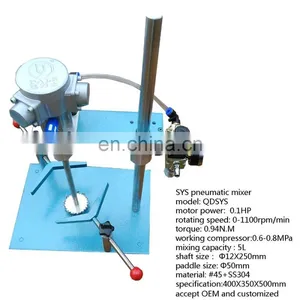 Lab Paint Ink Disperser Air Driven Pneumatic Mixer Agitator thumbnail-1