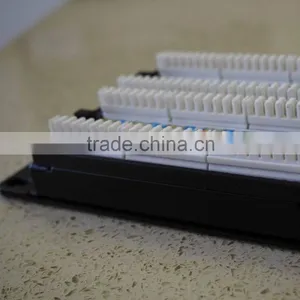 CAT.6 48 Port UTP Dual IDC Patch Panel With Cable Management thumbnail-6
