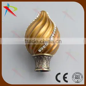 Brass Curtain Rods/poles Full Set Wholesale thumbnail-5