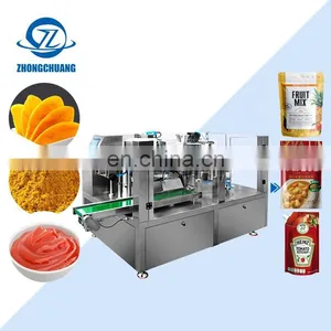 Sugar Packing Salt Sachet Eating Food Delivery Premade Bag Packaging Machine For Nuts And Pulses thumbnail-1