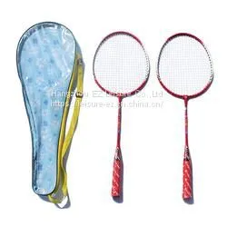 2 Players Badminton Racket Set With Carry Bag thumbnail-1
