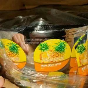 OEM Gelatin Mini Jelly Desserts Sancks Assorted Jelly Sweets Pop Fruit Shaped Jelly Drink Tiktok Jelly Fruits thumbnail-3
