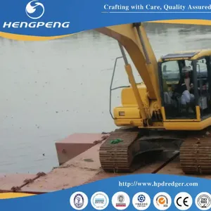 Multi-Purpose Excavator Modular Floating Platform Barge for Diverse Uses thumbnail-2
