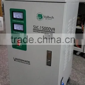 220V AC Output Single Phase Approve Portable 15000W Automatic Voltage Regulator thumbnail-2