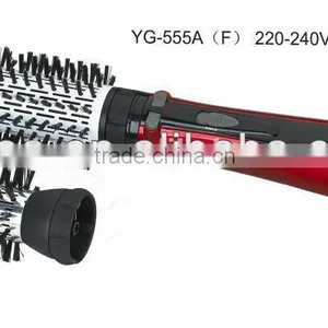 Electric Steam Iron Hair Brush Styler Hair Curler 6 in 1 1000W thumbnail-3