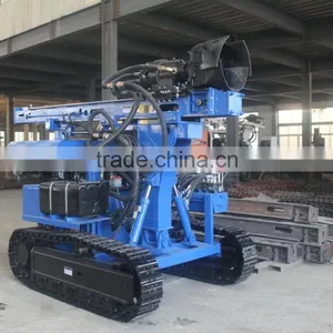 Multi-functional ! HF130Y Hydraulic Solar PV Piling Rig thumbnail-1