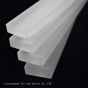 Optical Drilled Quartz Glass Plate Customized Quartz Sheet thumbnail-3