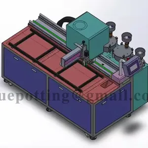 AB Adhesive Sealant Mixing System Potting Filling Dispensing Machine AB Glue Mixer Dispenser With Oven Curing thumbnail-2