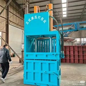 Customized Vertical Hydraulic Baler Vertical Automatic Packing Baler Machine thumbnail-4