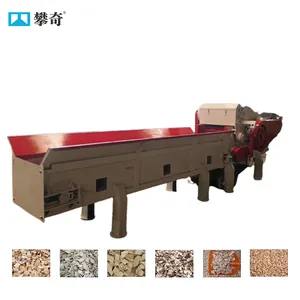 Panqi Wood Crushing Machine Branch Crusher Bamboo Crushing Machine With CE thumbnail-1