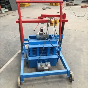 Hydraulic Press Clay Brick Building Block Machine for Interlocking Soil Bricks thumbnail-4