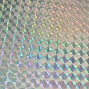Transparent BOPP Holographic Thermal Laminating Film With Kinds of Designs thumbnail-3