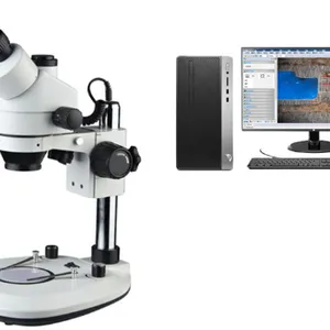 HST-JSZ7E Trinocular Continuous Zoom Stereomicroscope With Measurement Software thumbnail-2