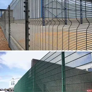 358 Mesh Fence for Prison and Military Base Security Applications thumbnail-1